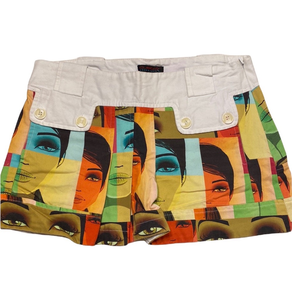 custo barcelona multicolored skirt